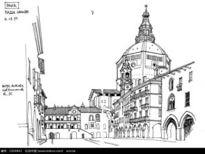 描繪古街風(fēng)情 《國外街道建筑寫生》圖片下載指南